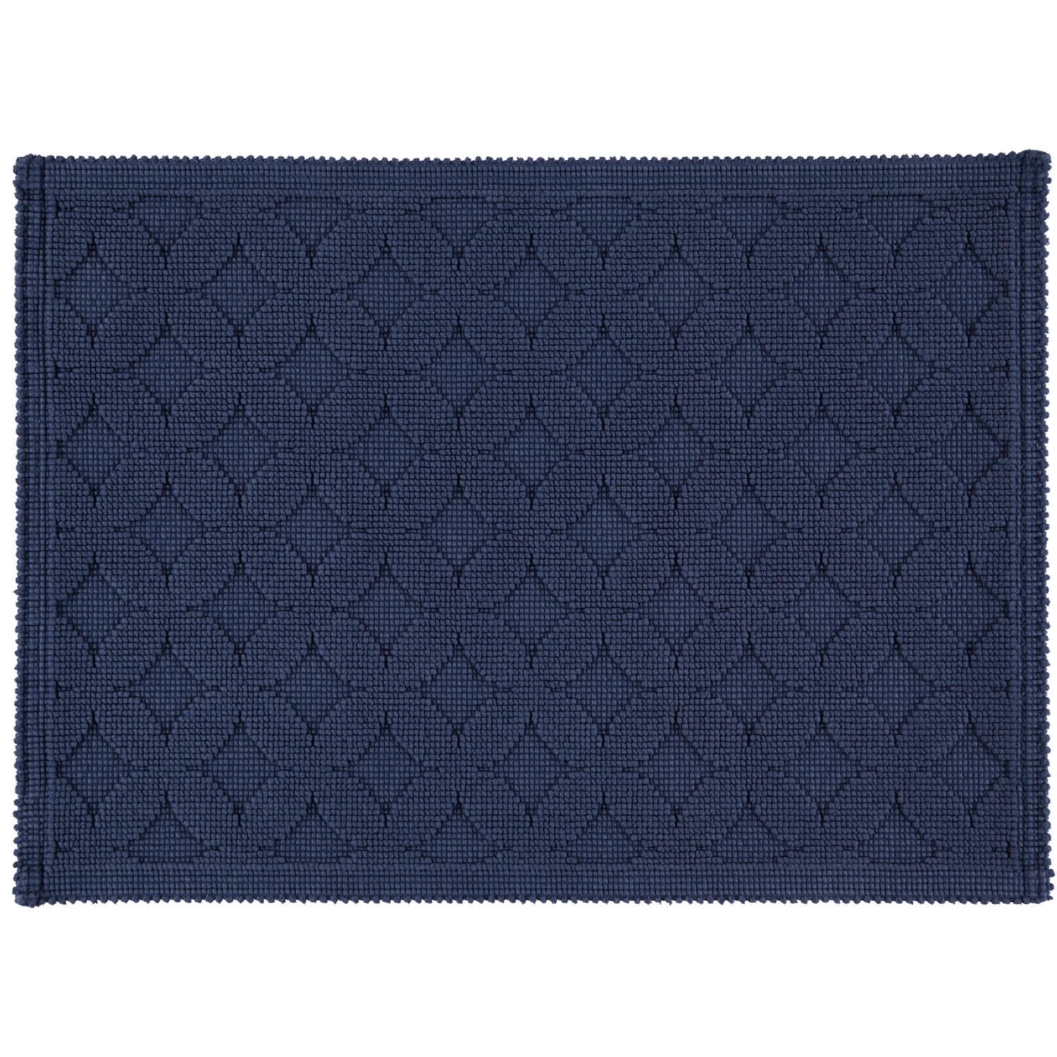 BADEMATTEN SEASIDE KIESEL - 85 - Dunkelblau, Textil (50/70cm) - Rhomtuft
