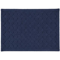 BADEMATTEN SEASIDE KIESEL - 85 - Dunkelblau, Textil (50/70cm) - Rhomtuft
