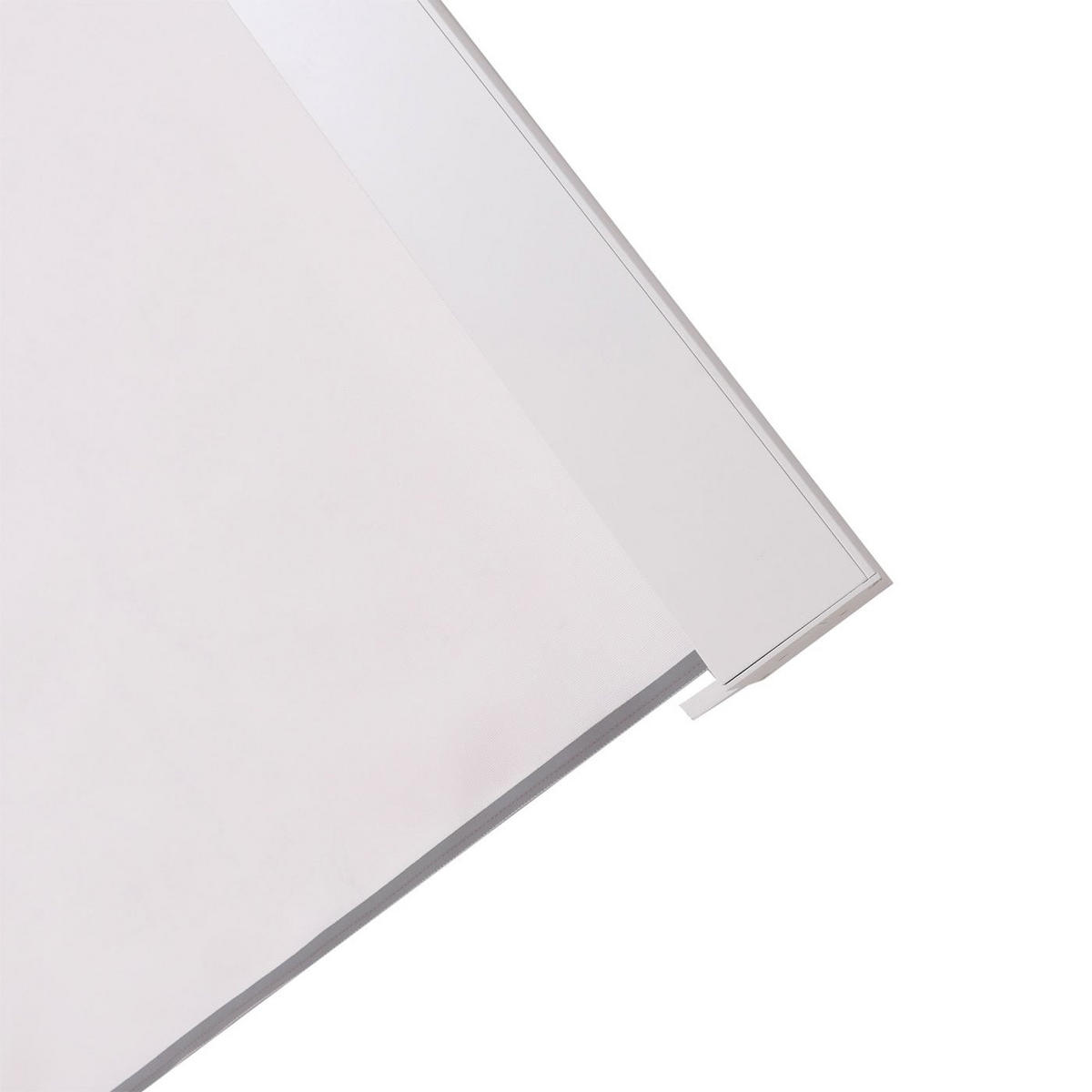 SEITENWAND FÜR PERGOLA Weiß - Weiß, Textil (275/217/10cm) - MCW