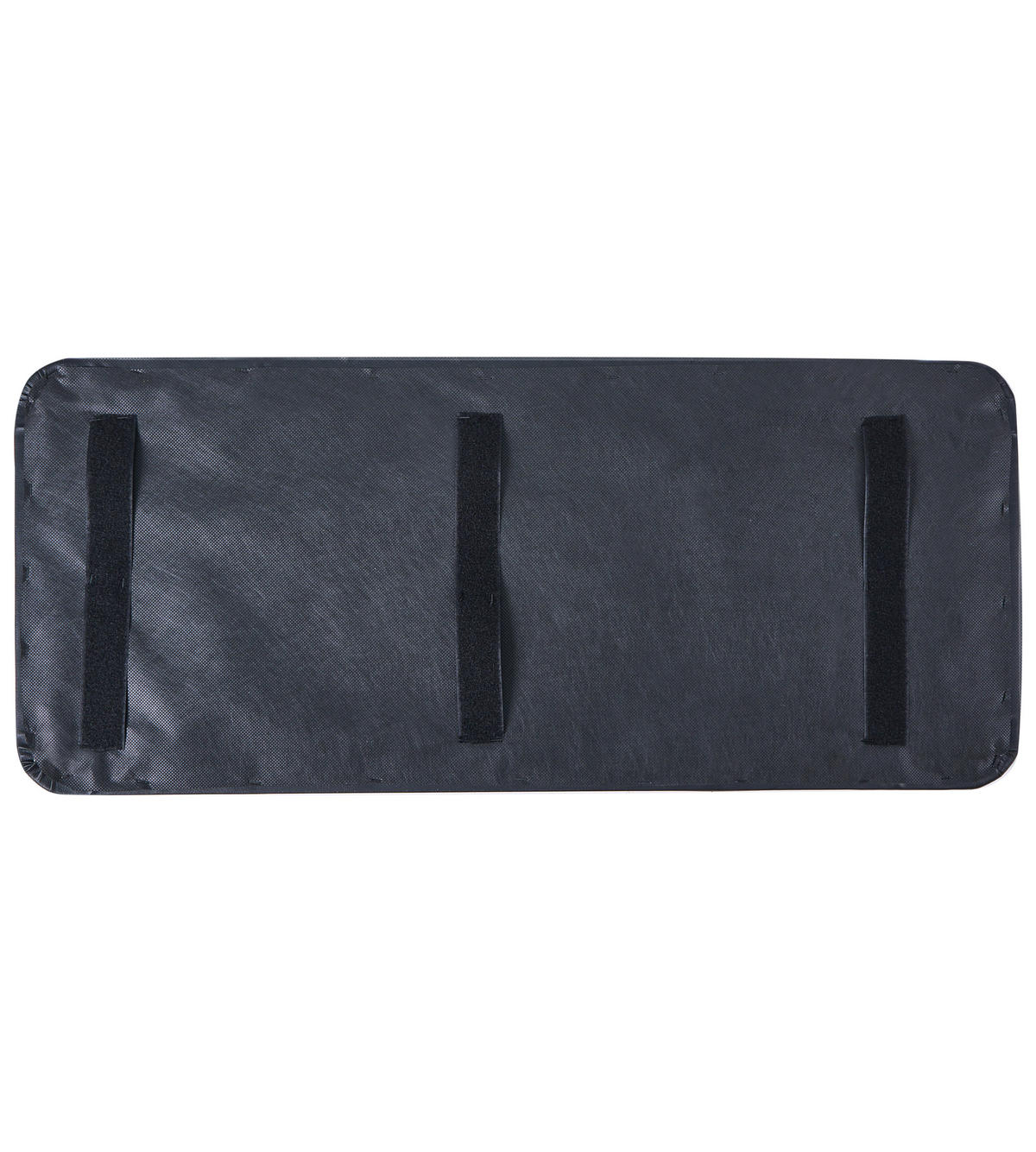 SCHUHBANK mit Stauraum Weiß Batoche - Schwarz/Weiß, Holzwerkstoff (85/49/37cm) - Beliani