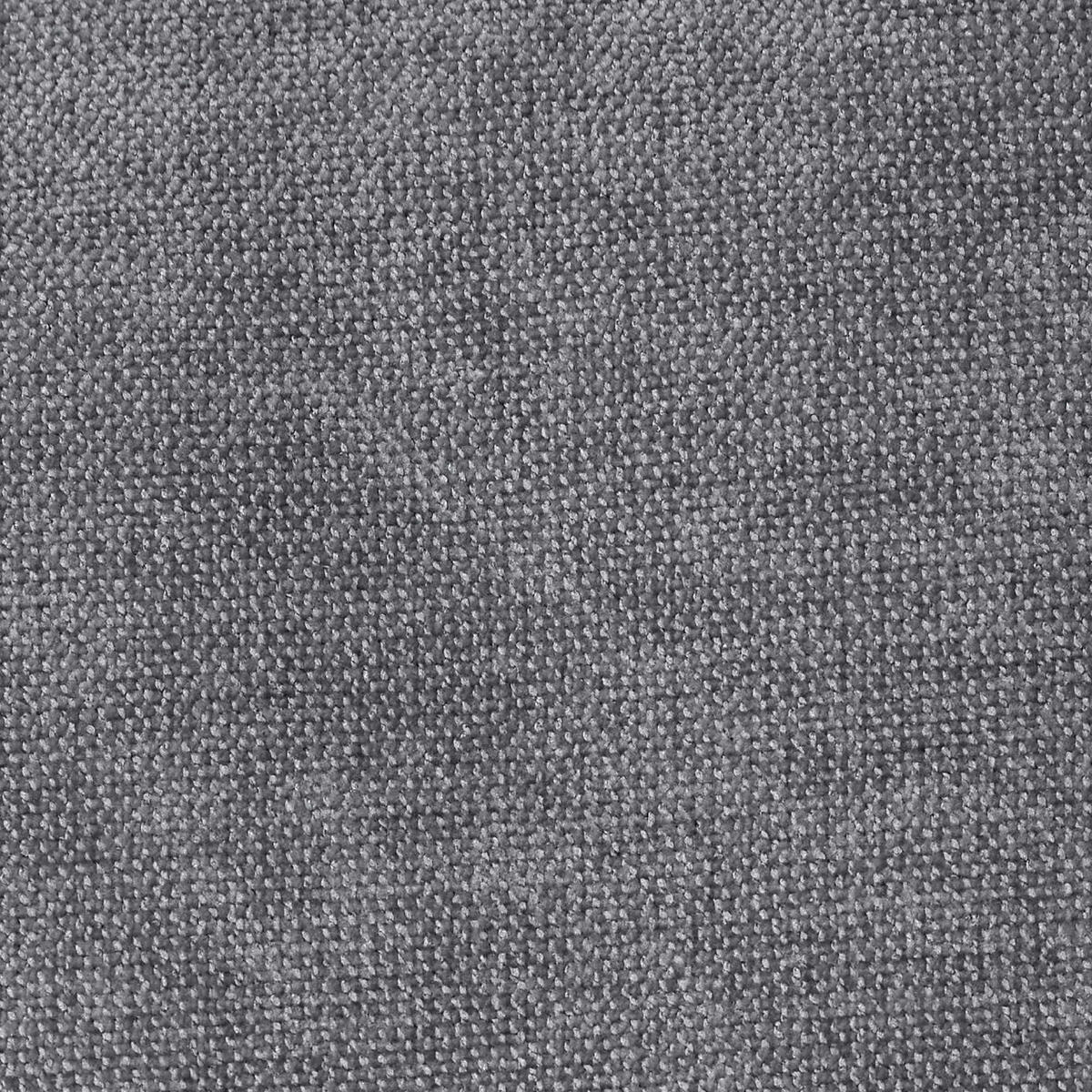 SITZPOUF Chenille Amara - Grau, Kunststoff/Textil (40/24/40cm) - icon