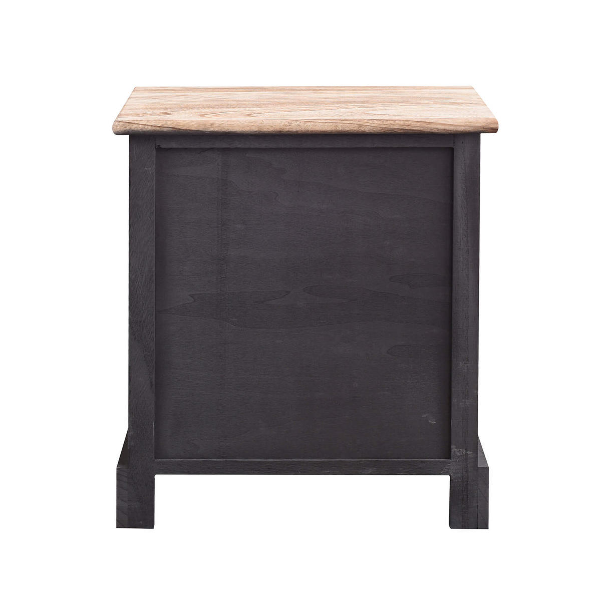 NACHTTISCH Schwarz 27/40/45 cm - Schwarz, Holz (27/45/40cm) - Mobili Rebecca