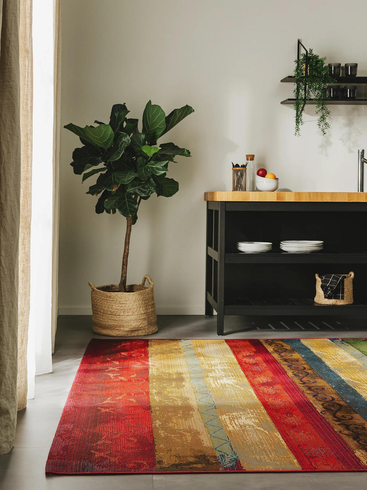 VNITŘNÍ a venkovní koberec Artis Vícebarevné 160x235 cm - různobarevná, textil/umělá hmota (160/235cm) - benuta Nest