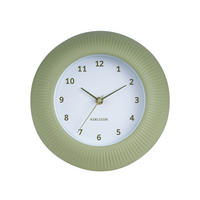 WANDUHR Tender Rib Ø25 cm - Grün, Kunststoff (25/4.5/25cm) - Karlsson