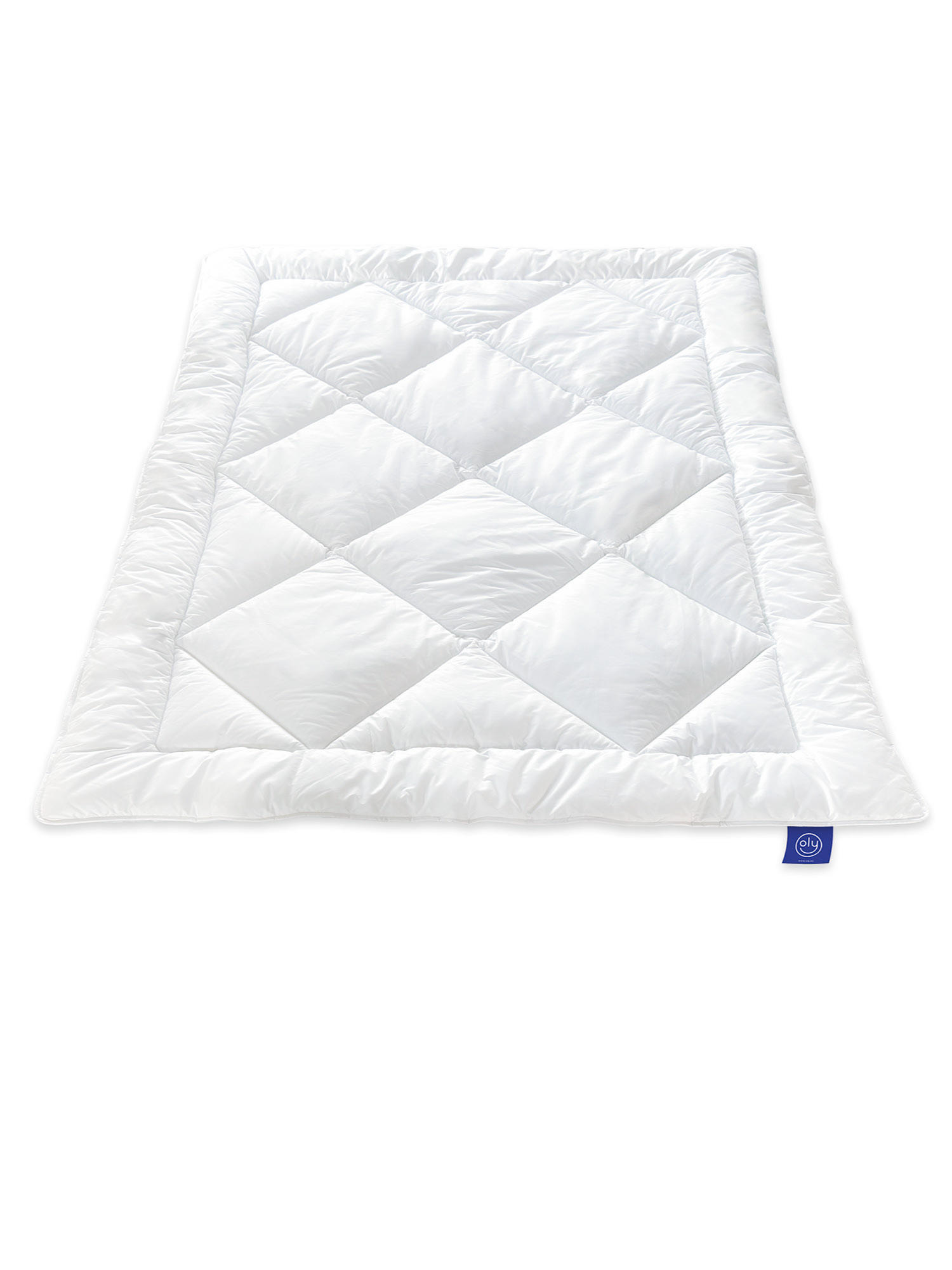 GANZJAHRESBETTDECKE WARMY Mikrofaser warm - Weiß, Naturmaterialien/Textil (135/200cm) - oly