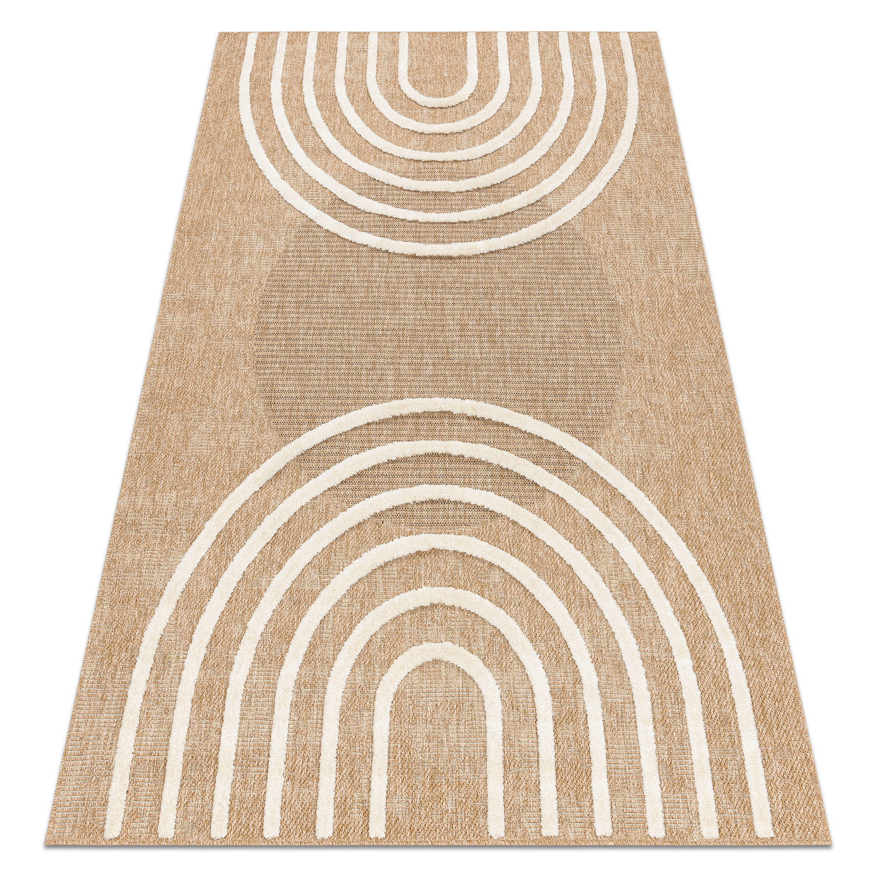 TEPPICH Spark 120/170 cm - Beige, Textil (120/170cm) - rugsX