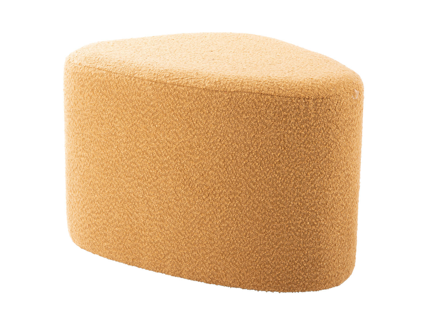 HOCKER Ada Organic 60/47/38 cm - Gelb, Textil (47/38/60cm) - Leitmotiv