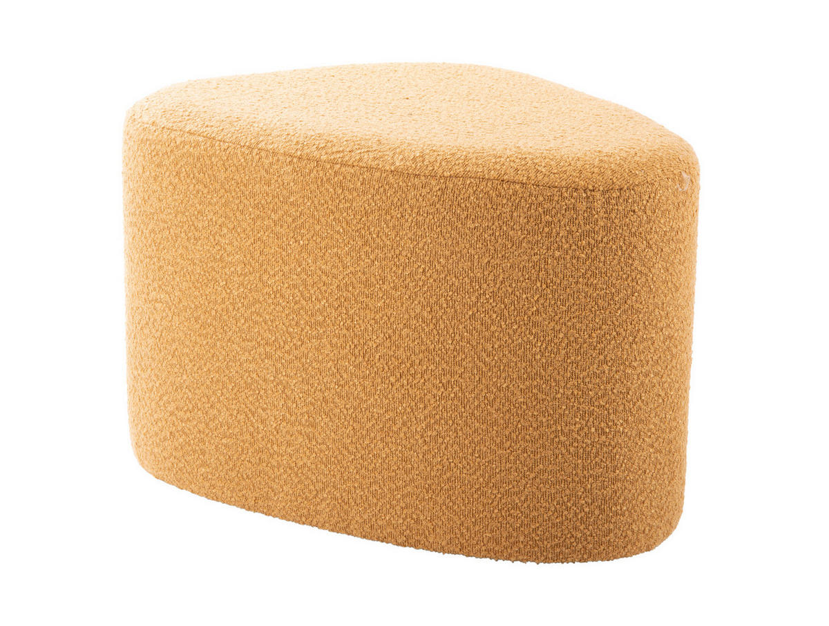 HOCKER Ada Organic 60/47/38 cm - Gelb, Textil (47/38/60cm) - Leitmotiv
