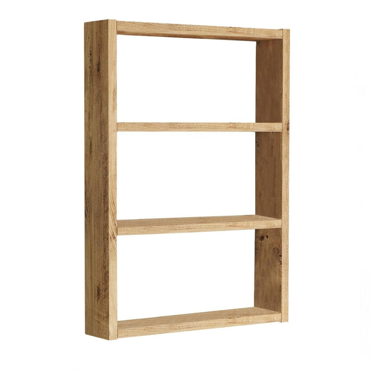 WANDREGAL mit 3 ablagen - emma 43,2/9/60 cm - Beige, Holzwerkstoff (9/60/43.2cm) - Calicosy