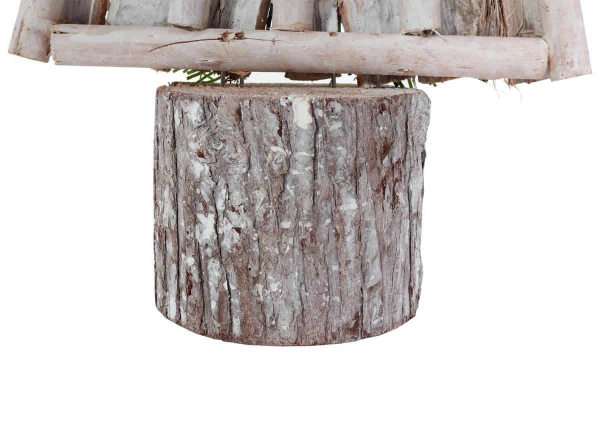 DEKO-WEIHNACHTSBAUM Cremeweiß - Weiß, Holz (57cm) - MCW