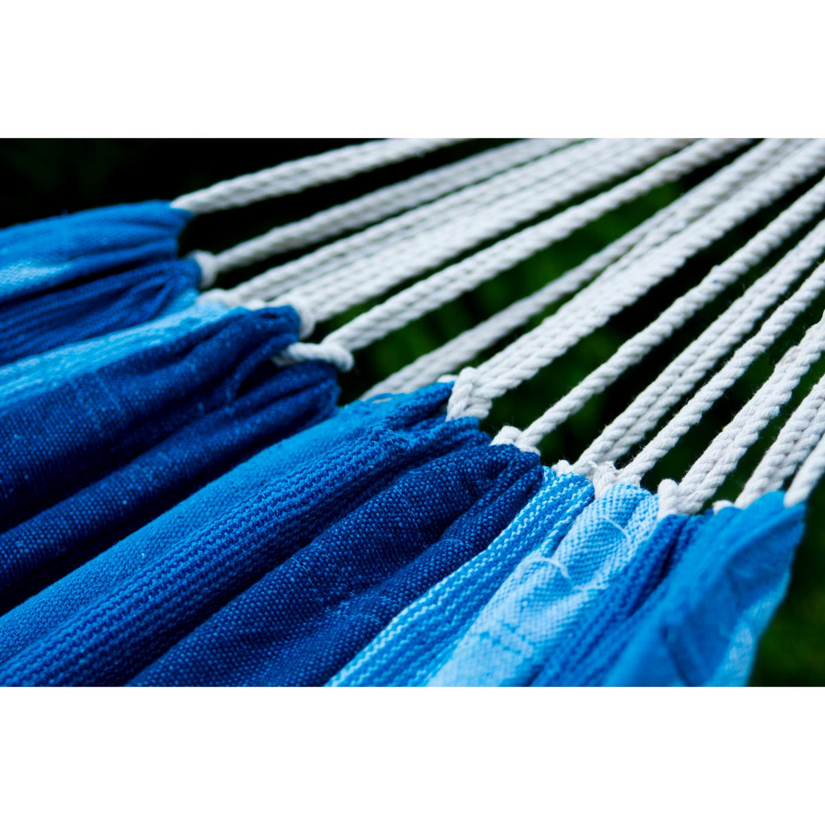 HÄNGEMATTE mit Gestell, Metall, Blau, einfache Montage - Blau, Metall (98/110/250cm) - Potenza