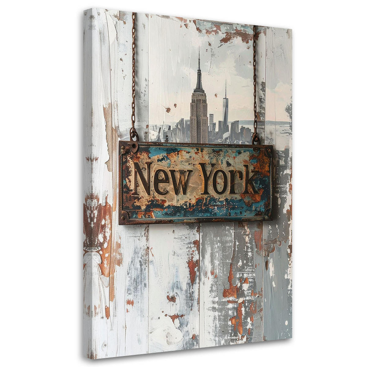 LEINWANDBILD Inschriften und Zitate 60x90cm - Beige, Textil (60/90cm) - Feeby