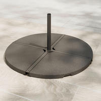 BESCHWERUNGSPLATTE Base Grau 1 Stück - Grau, Stein (46/3.5/46cm) - Mömax