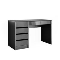 SCHREIBTISCH Sherry Anthrazit 120 cm - Anthrazit, Holzwerkstoff (120/55/75cm) - Vicco