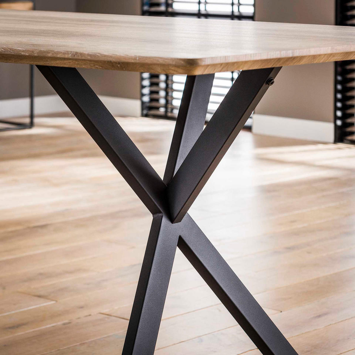 ESSTISCH Wash Brown 190/90/ 76 cm - Braun, Holz (190/90/76cm) - Hoyz Collection