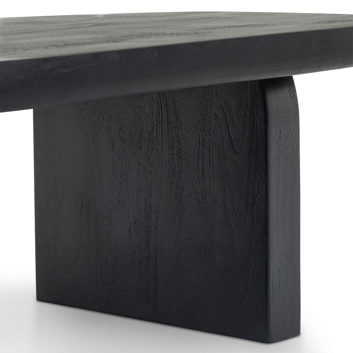 COUCHTISCH PERLA schwarz - Schwarz, Holz (70/110/37cm) - IDIMEX
