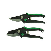 GARTENSCHEREN-SET, Bypass- & Ambossschere, Stahl/Kunststoff - Schwarz, Kunststoff (26.5/23/31.5cm) - Westfalia