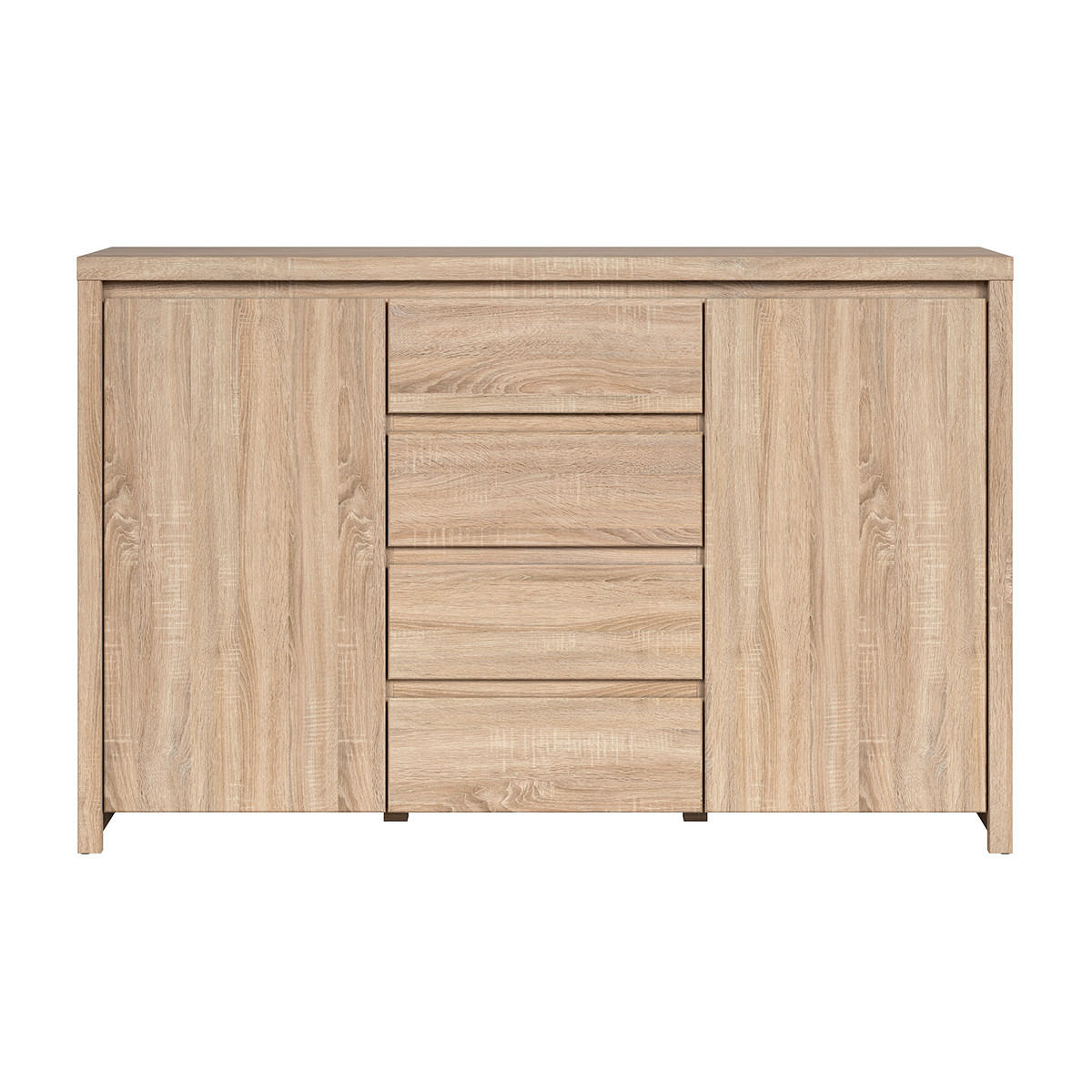 SIDEBOARD Soren Dřevo - hnědá, kompozitní dřevo (143.5/92/40.5cm) - Petits-meubles