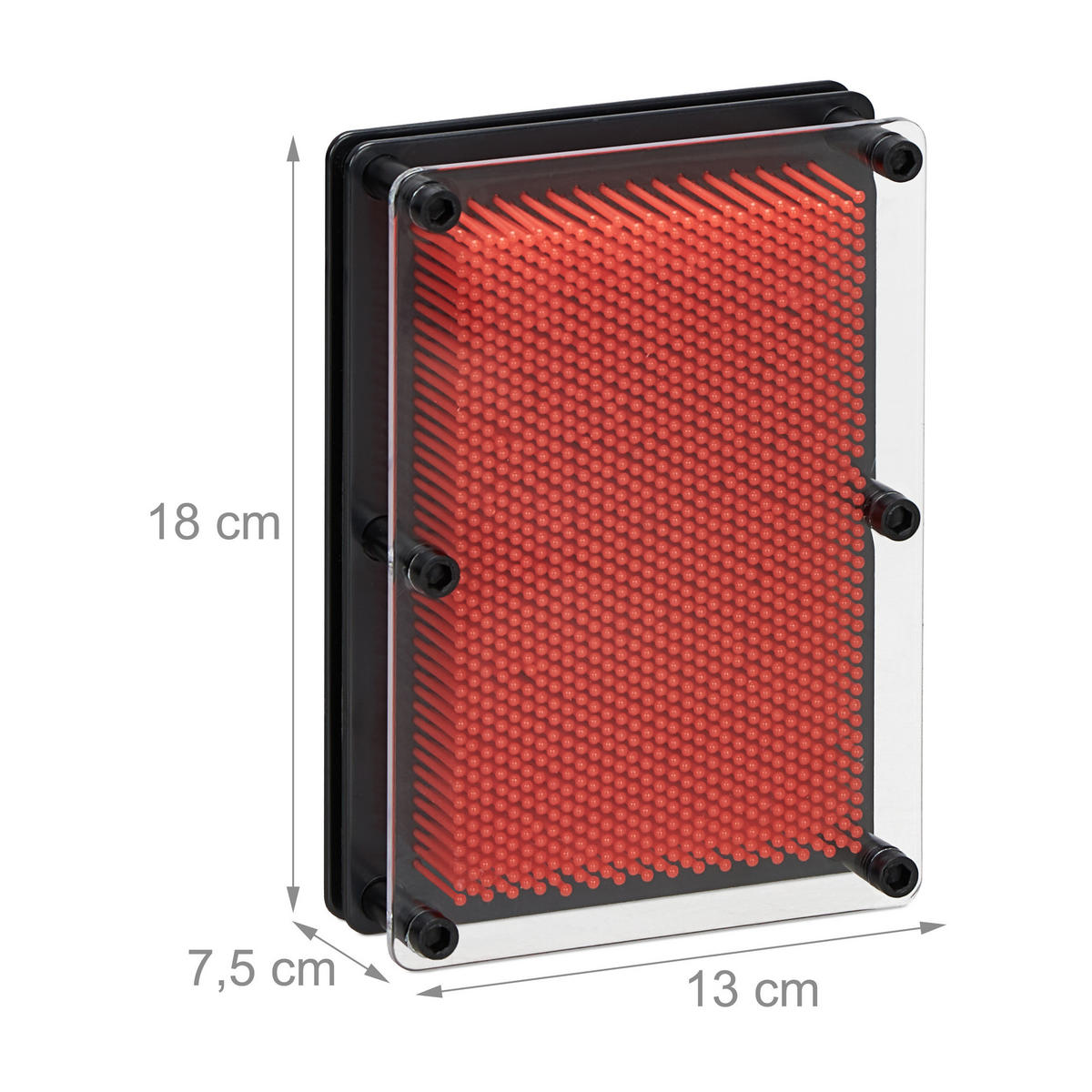 3D-NAGELBILD - Multicolor, Kunststoff (13/18/7.5cm) - Relaxdays