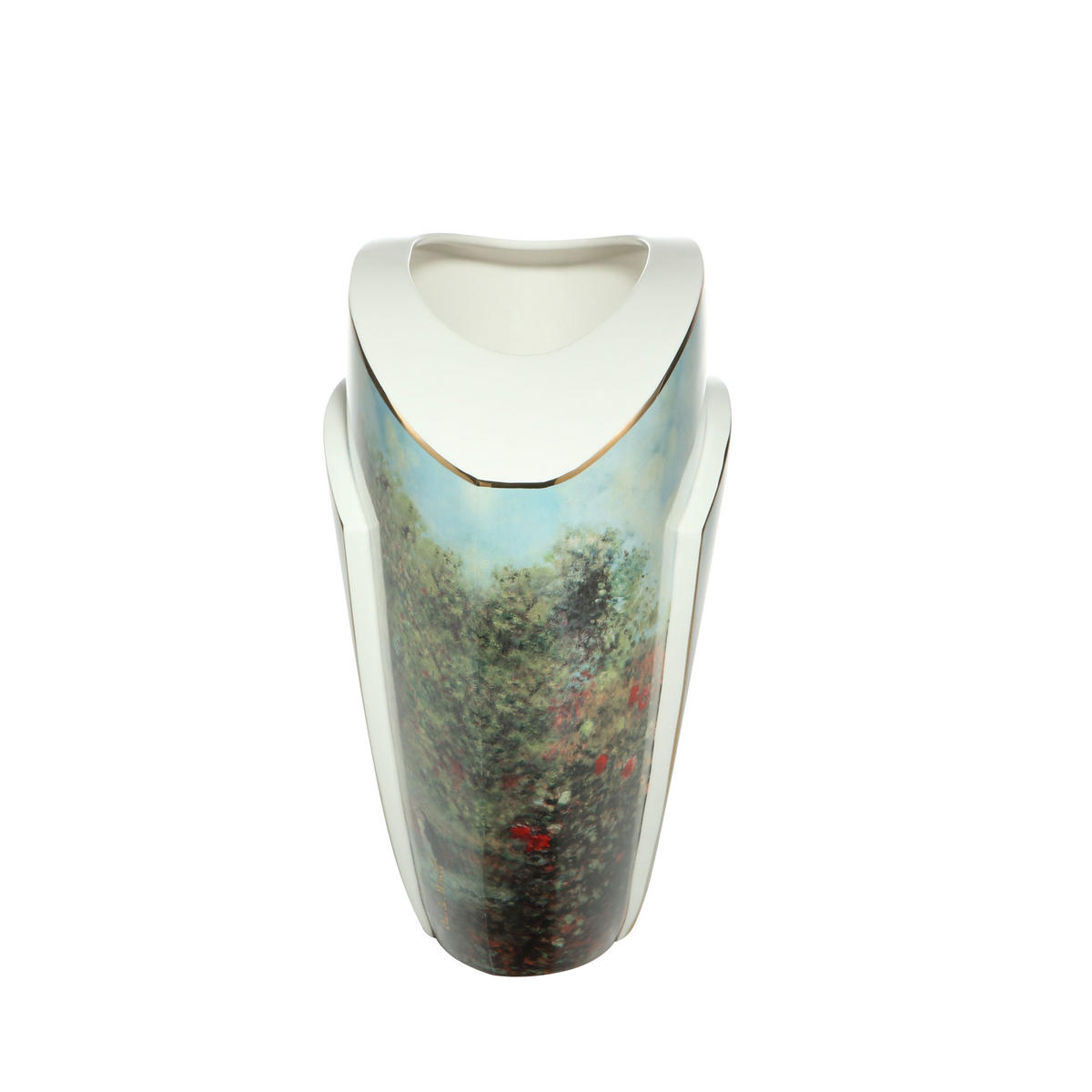 VASE Claude Monet - Das Künstlerhaus, Porzellan, Bunt, 29 cm - Multicolor, Keramik (29cm) - Goebel