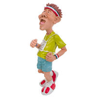 DEKORATIVE FIGUR, 9x11x27cm - Multicolor, Stein (9/26.5/10.5cm) - Wanderlust