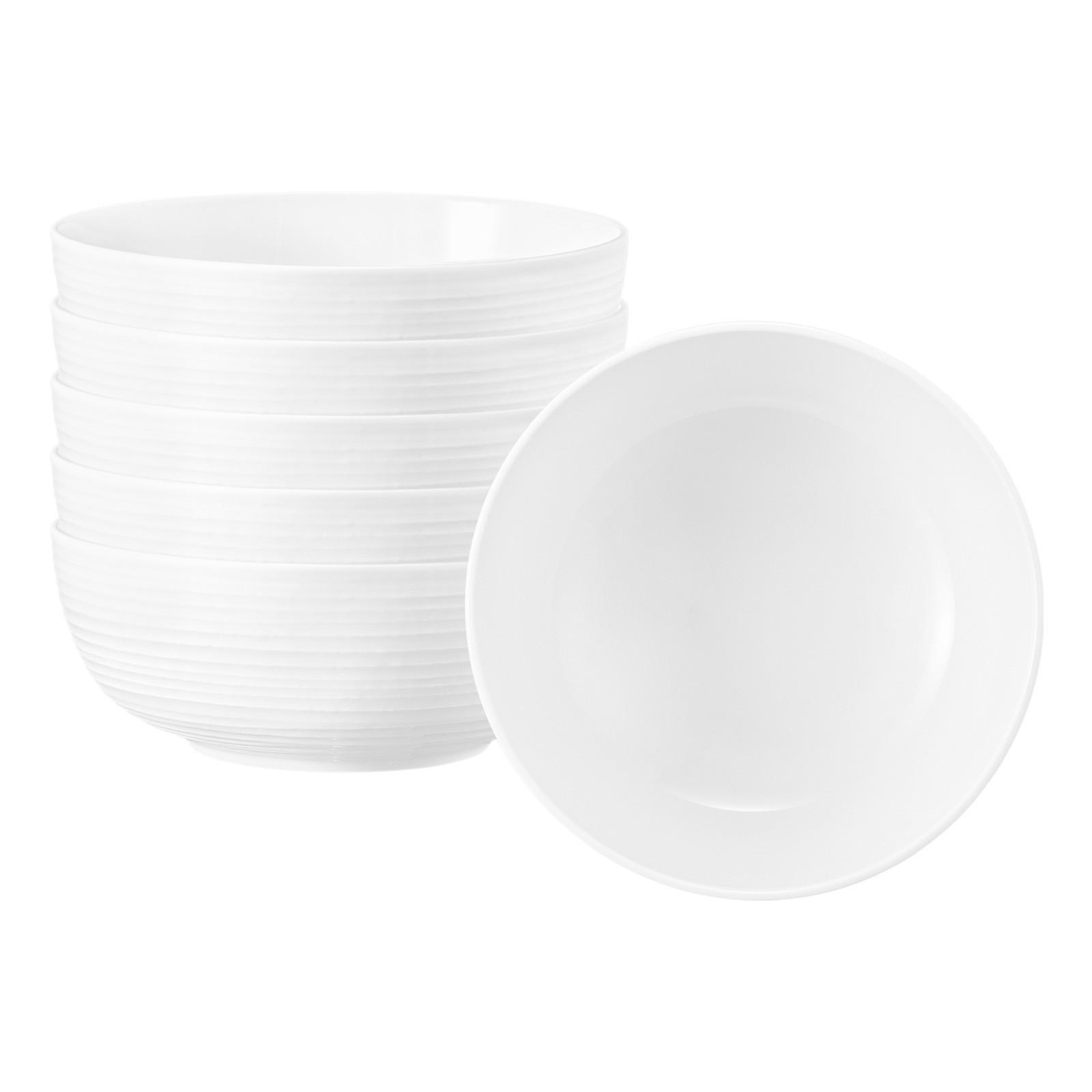 FOODBOWL Terra Weiß ø 20,4 cm 6er Set - Weiß, Keramik (20.4cm) - Seltmann Weiden