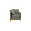 SESSEL Linara-Velluto 17 - Braun, Holz/Textil (81/91/95cm)