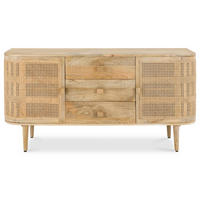 SIDEBOARD DION natur - Naturfarben, Holz (160/80/40cm) - IDIMEX