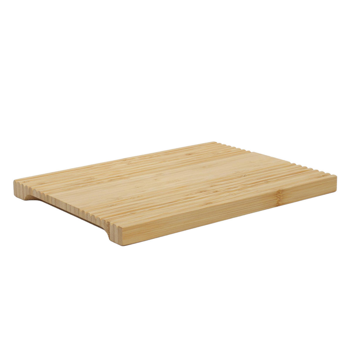 SERVIERTABLETT Bambus Muster 2 32/24/2 cm - Braun, Naturmaterialen (24/2/32cm) - Excellent Houseware