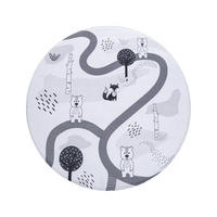 KINDERTEPPICH 80/80 cm Chicos 560 - Weiß, Textil (80/80cm) - Paco Home