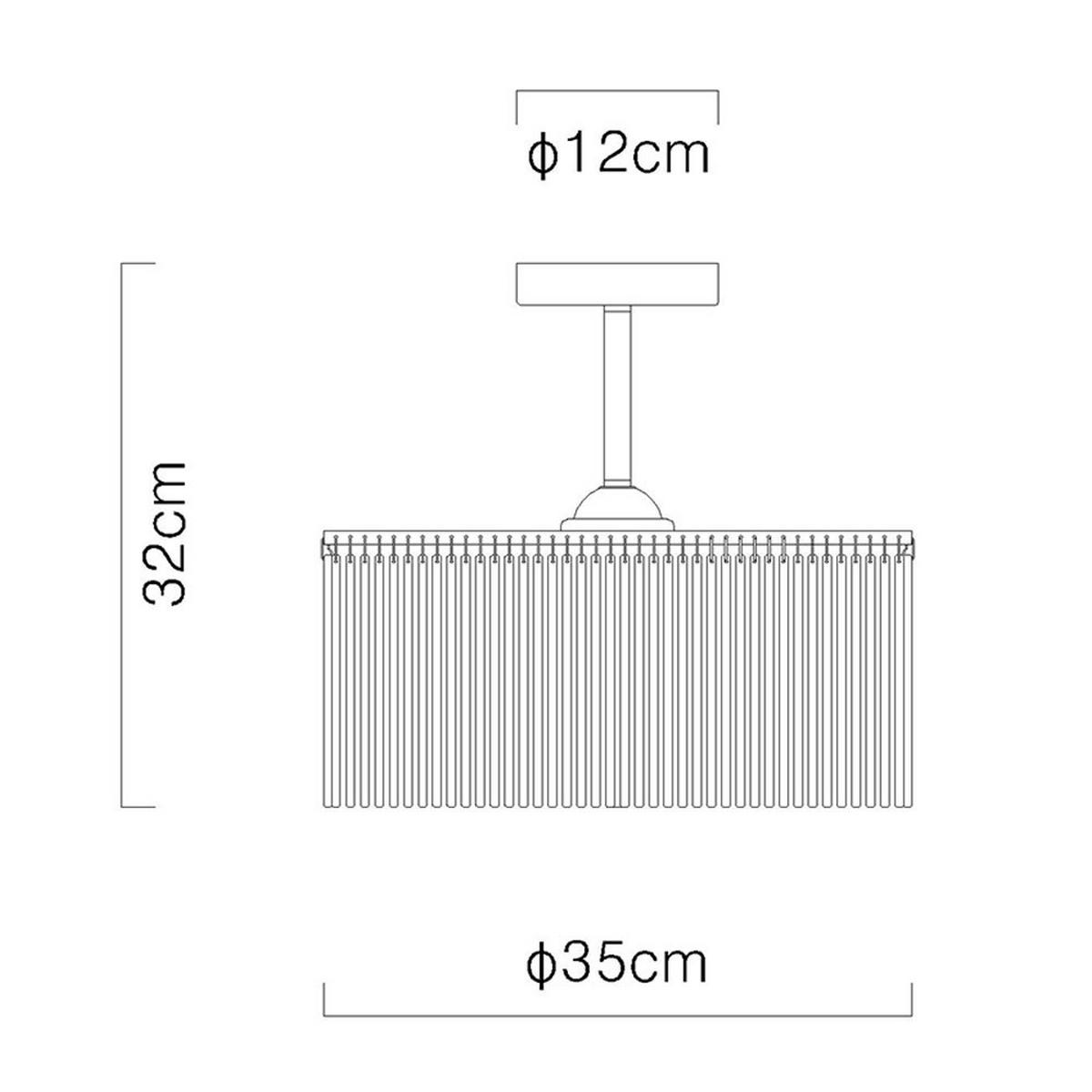LED DECKENLEUCHTE LEEDS Rauchoptik Grau - Grau, Metall (35/35/32cm) - Nowa