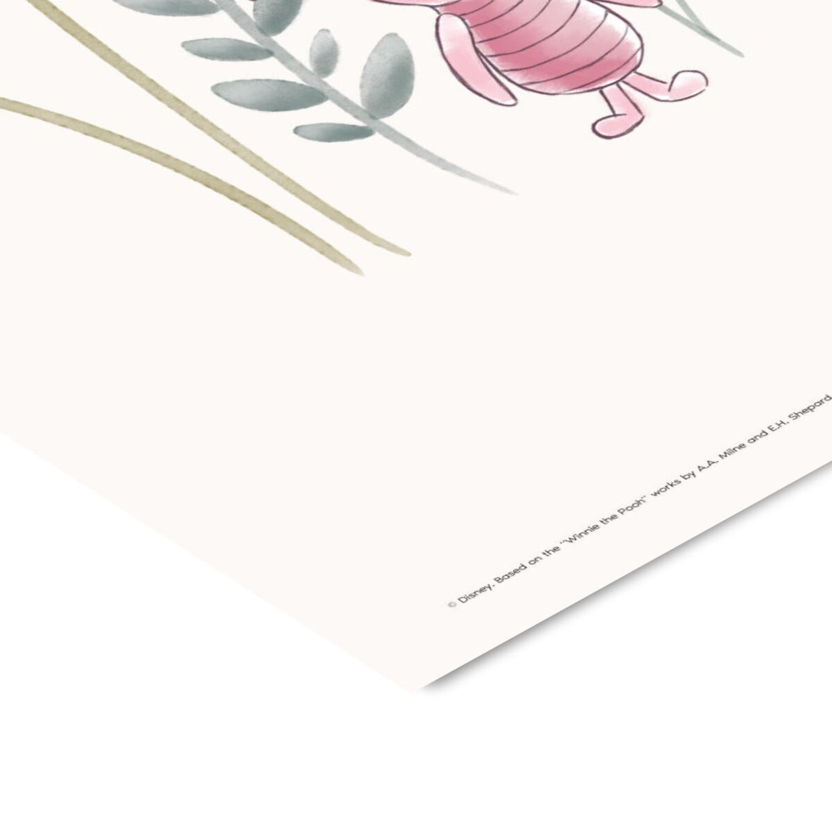 POSTER Disney's Piglet Among Dandelions - Multicolor, Papier (70/100/0.1cm) - Poster&Frame