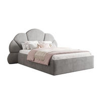 POLSTERBETT ARIEL mit Bettkasten 140x200 cm Element 04 - Grau, Textil (140/200cm) - Lookway