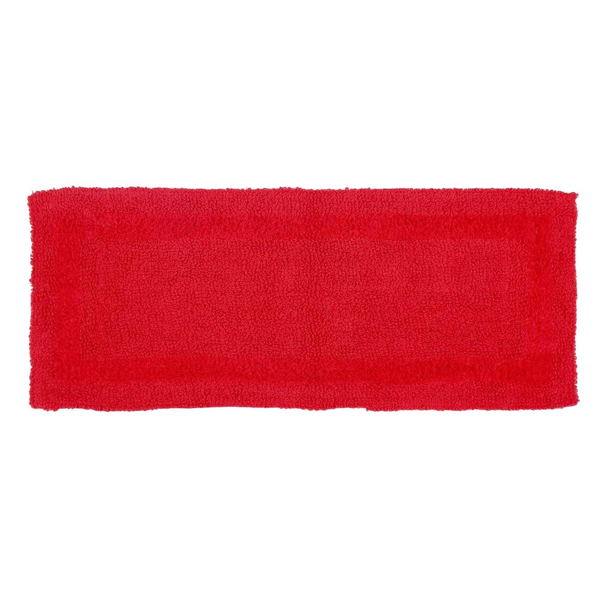 BADEMATTE 40/100 cm, 100% Baumwolle, wendbar - Rot, Textil (40/100cm) - Homescapes