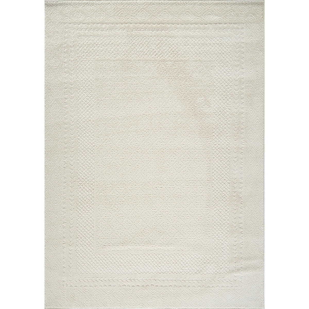KURZFLORTEPPICH 160/213 cm Weiß - Weiß, Naturmaterialien/Textil (160/213cm) - LIVABLISS