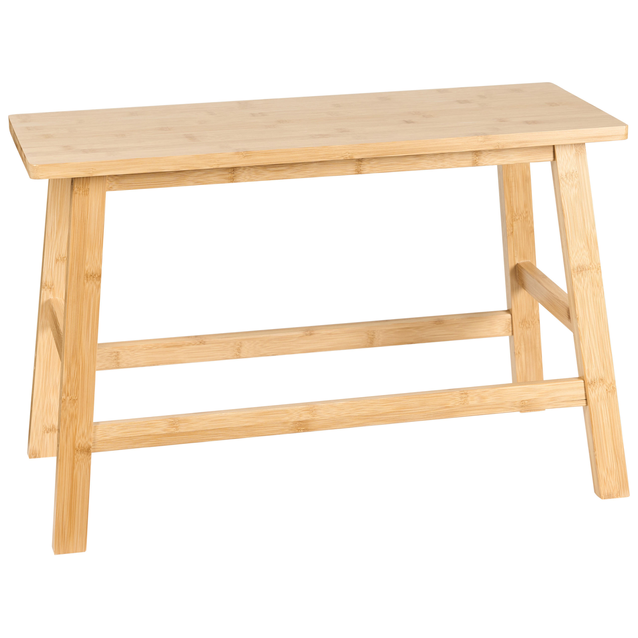 Beliani Badezimmerbank Braun 70x46x33 cm