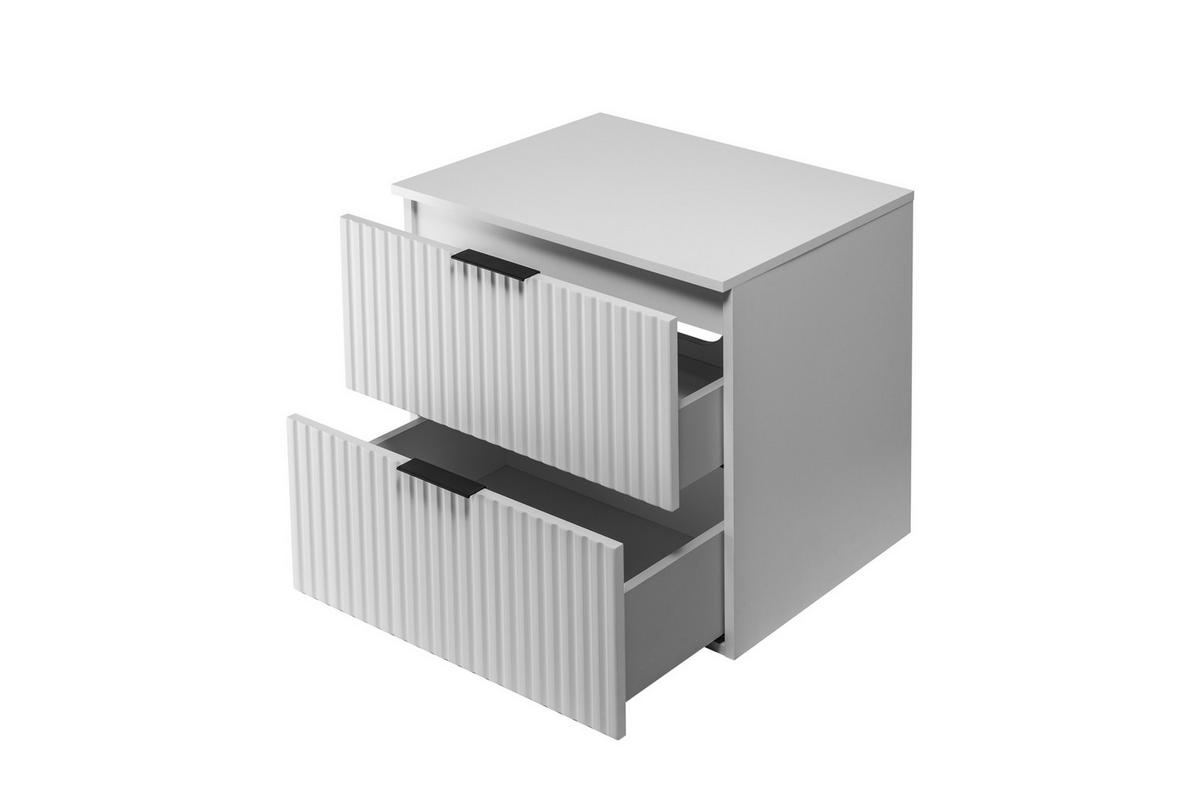 WASCHBECKUNTERSCHRANK FLOW + Platte Eiche Craft 60/57/46 cm - Eichefarben, Holzwerkstoff (60/57/46cm) - Rodan