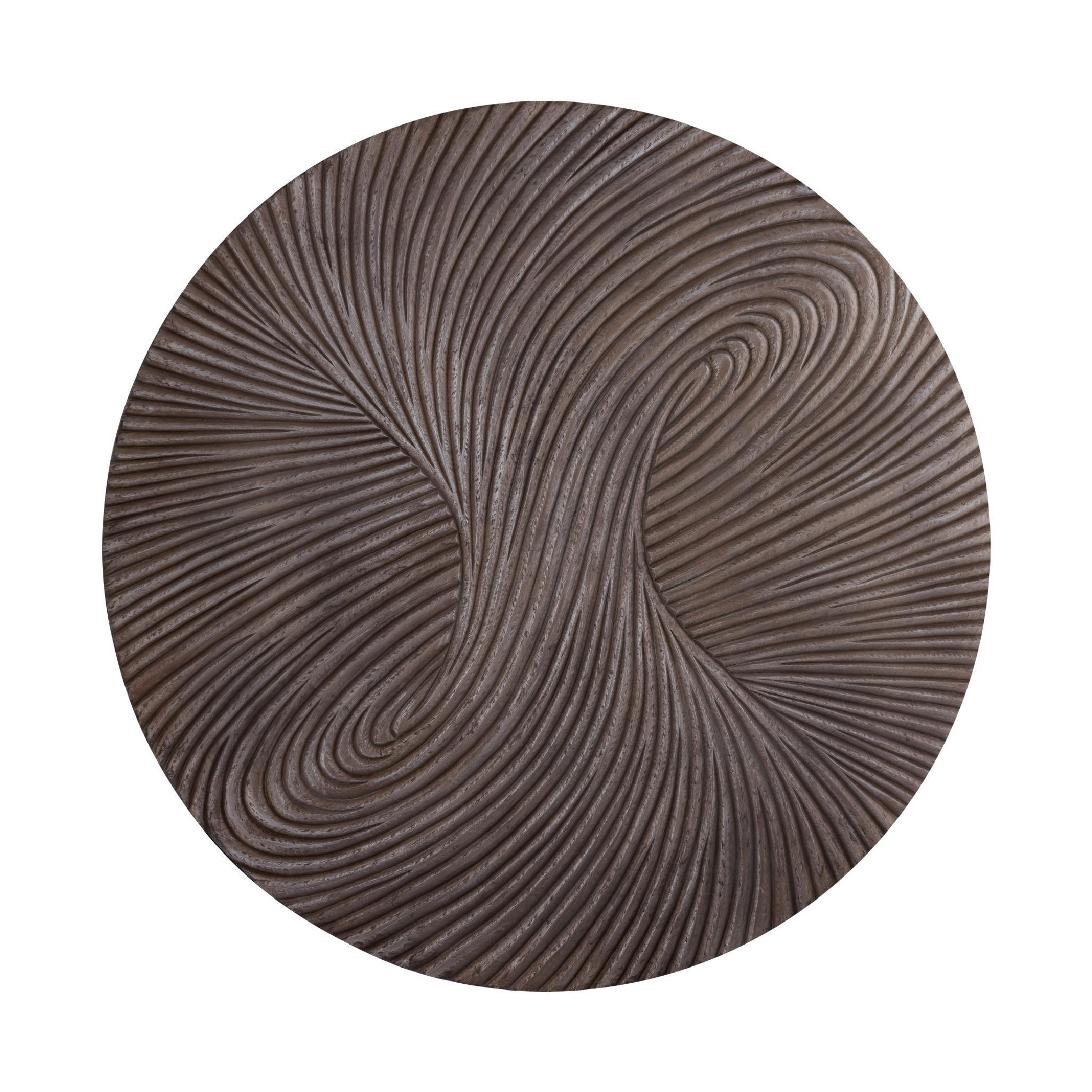 WANDPANEEL Wiktor Braun 120/2.5/120cm - Braun, Holz (2.5/120/120cm) - PTMD Collection