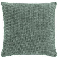 ZIERKISSEN aus Chenille mit Reißverschluss Leo 45/45 cm - Grün, Textil (45/45cm) - Douceur d´intérieur