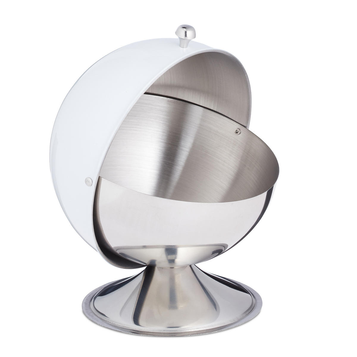 ZUCKERDOSE - Multicolor, Metall (13/16cm) - Relaxdays