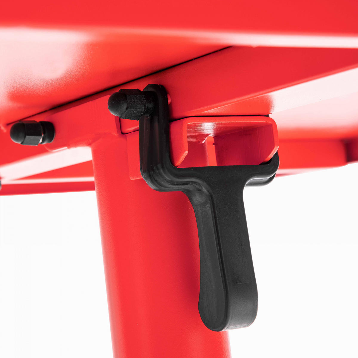 GARTENTISCH , klappbar, Rot - Rot, Metall (70/70/72cm) - Oviala