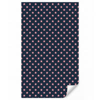 KINDERTAPETE - Muster - Sterne - Rosa - 140x240 cm - Anthrazit, Papier (140/240cm) - OnlyWow