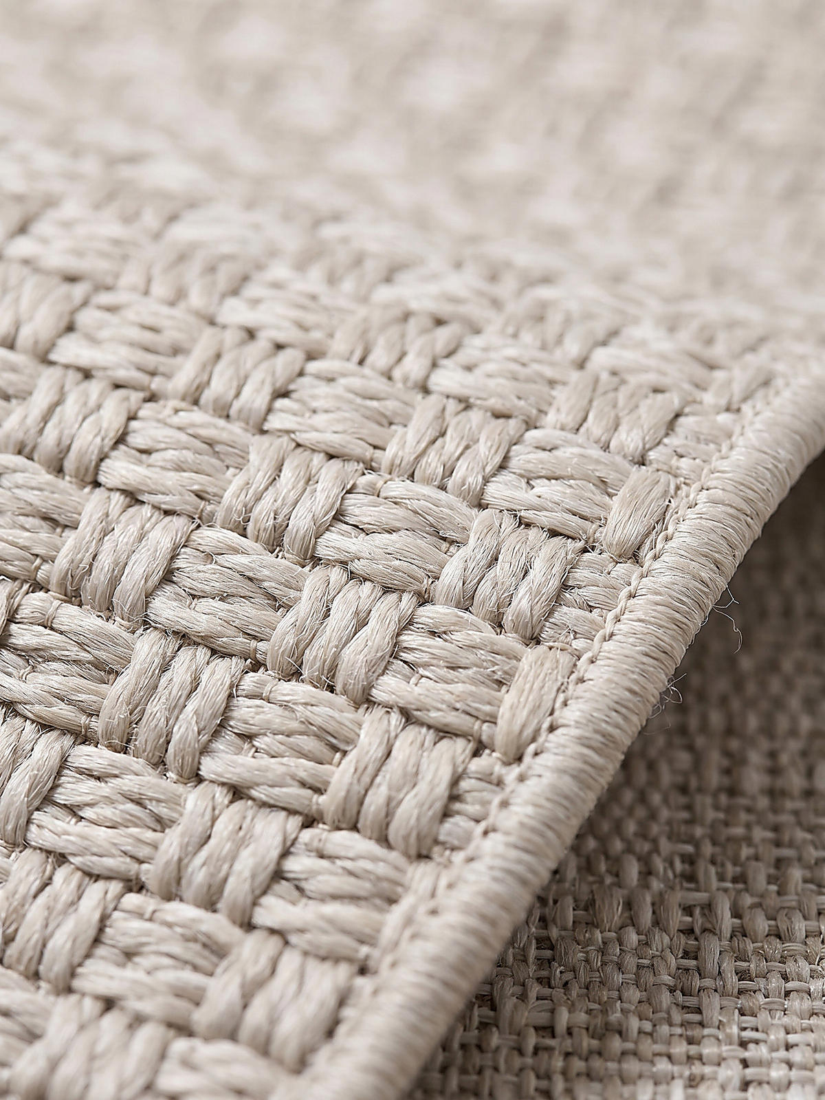 TEPPICHLÄUFER Uni BROYE Polypropylen Beige 80 x 150 cm - Beige, Textil (80/150cm) - KADIMA DESIGN