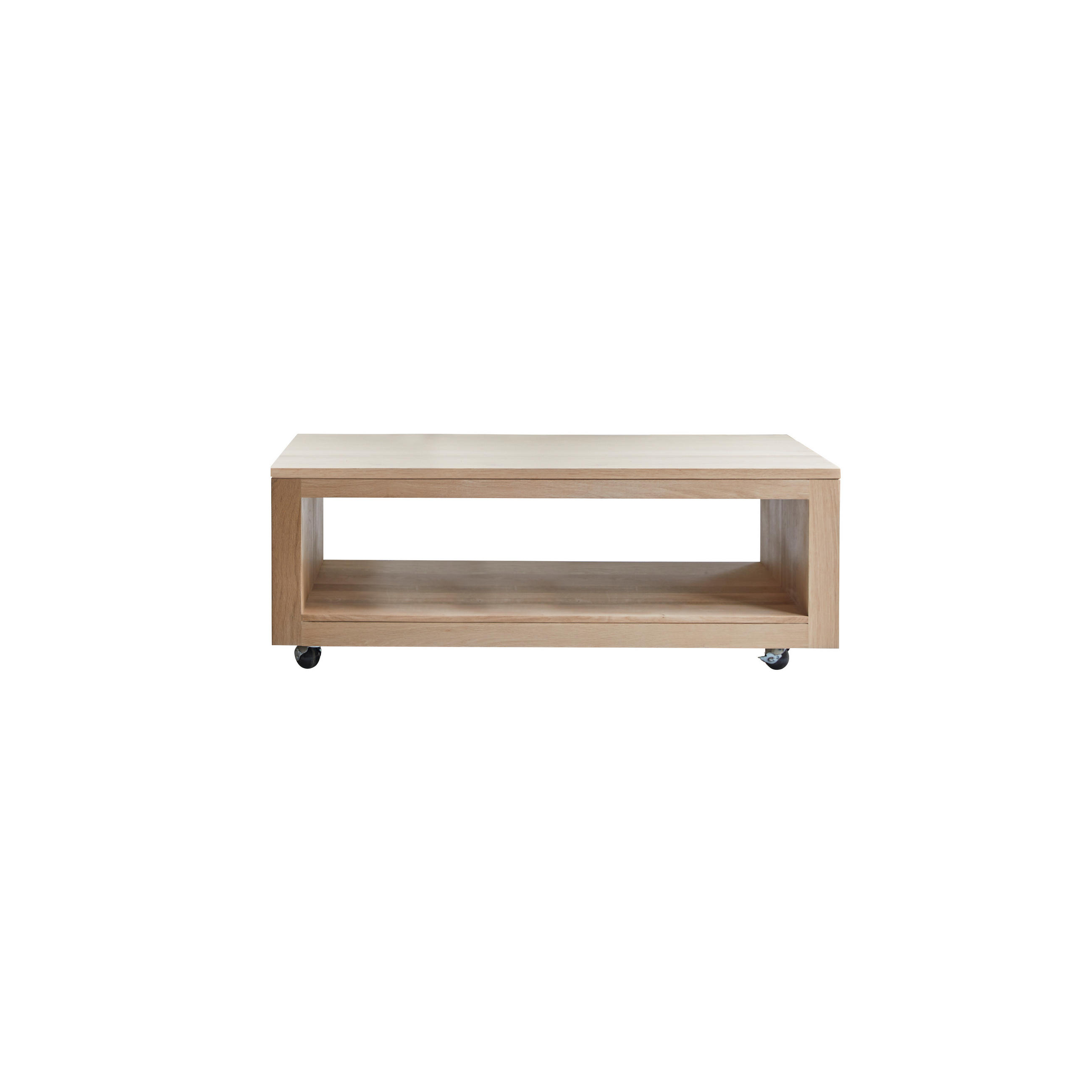 Tikamoon Couchtisch Natur 80x41x80 cm