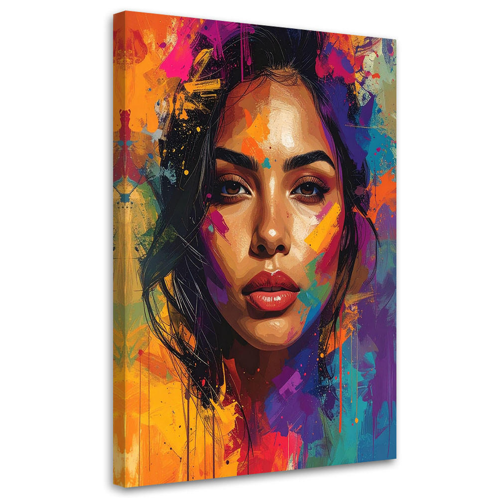 Feeby Wandbild, Mehrfarbig 40x60 cm
