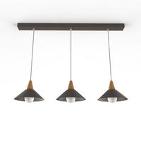 HÄNGELEUCHTE - Graubraun, Metall (25/100/16cm) - Lumicom