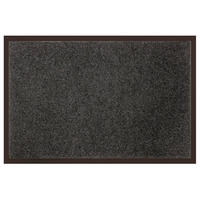 FUSSMATTE 40/60 cm Anthrazit - Anthrazit, Kunststoff/Textil (60/40cm) - Douceur d´intérieur