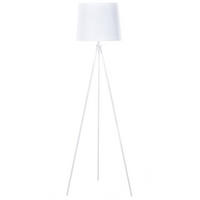 STEHLAMPE Sambra 35/35/149 cm - Weiß, Metall (35/35/149cm) - Beliani