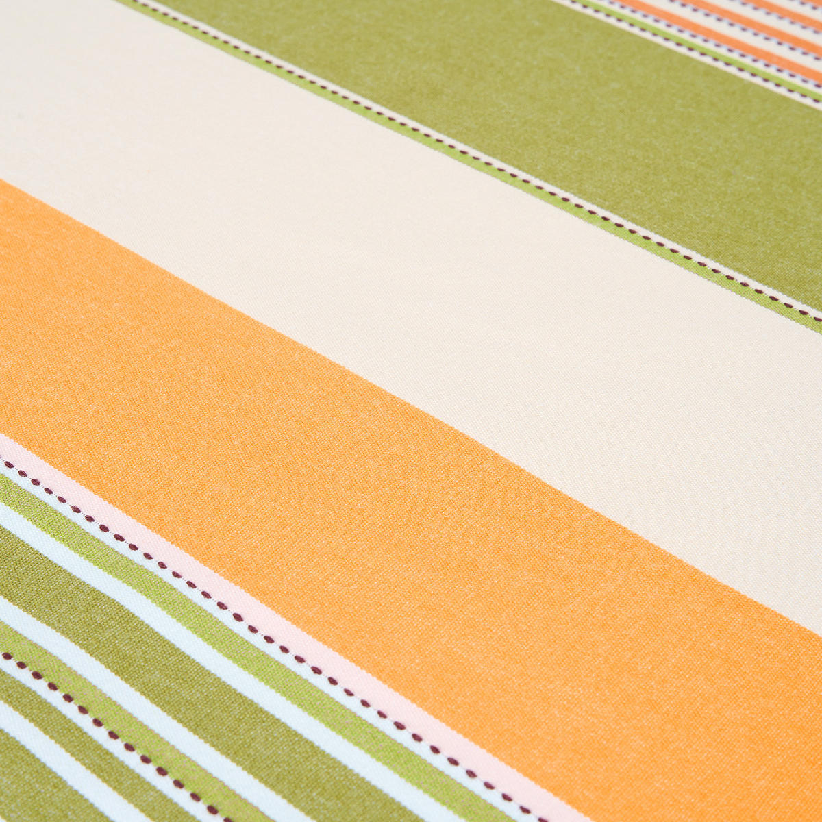 TISCHDECKE Supper Club 160x250 cm - Weiß/Orange, Textil (160/300cm) - Butlers