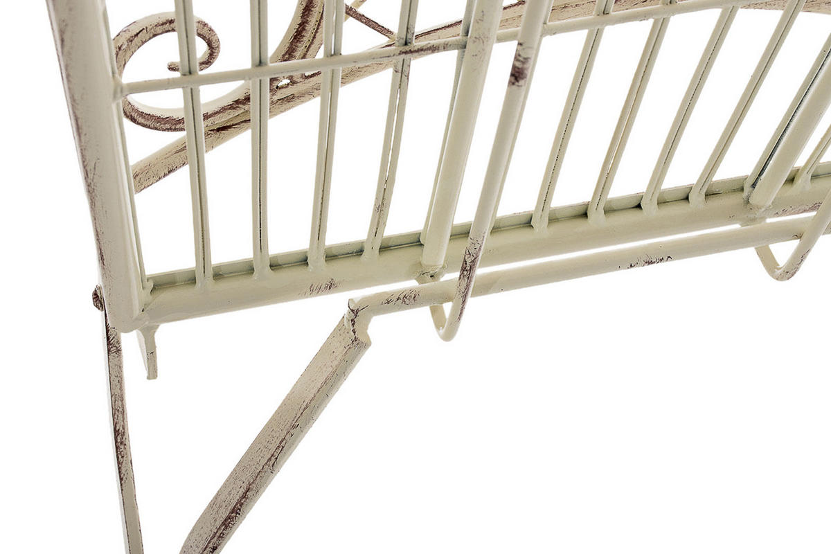 GARTENSTÜHLE Adelia - 2er Set antik-creme - Naturfarben, Metall (42/94/37cm) - TPFGarden
